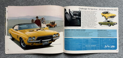 1974 Dodge Range Charger Challenger Coronet Dart Monaco Brochure - Image 15