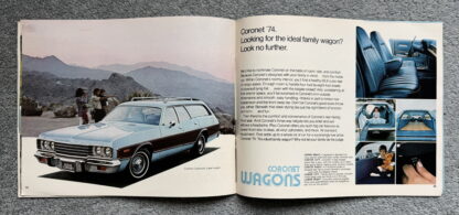 1974 Dodge Range Charger Challenger Coronet Dart Monaco Brochure - Image 16