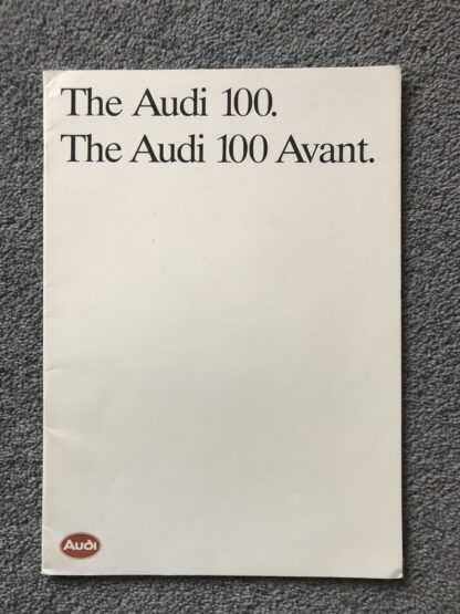 1984 Audi 100, Avant Brochure - Image 2