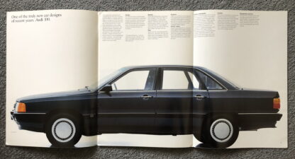 1984 Audi 100, Avant Brochure - Image 3