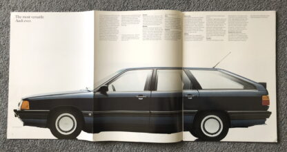 1984 Audi 100, Avant Brochure - Image 4