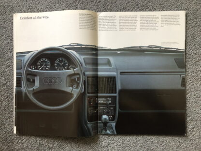 1984 Audi 100, Avant Brochure - Image 5