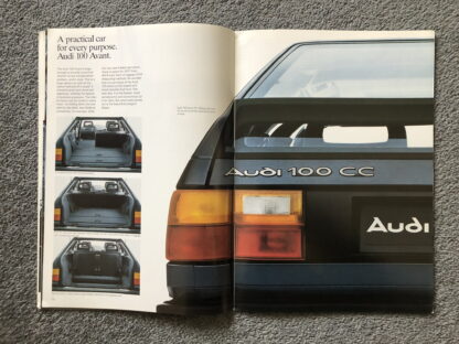 1984 Audi 100, Avant Brochure - Image 8