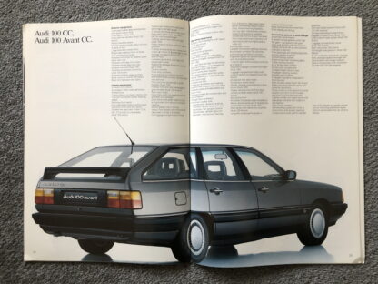 1984 Audi 100, Avant Brochure - Image 14