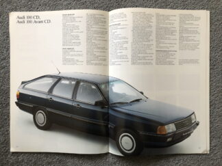 1984 Audi 100, Avant Brochure