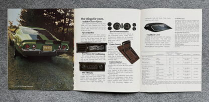 1971 Chevrolet Camaro Brochure - Image 7