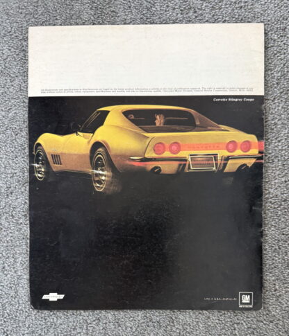 1969 Chevrolet Corvette Brochure - Image 7