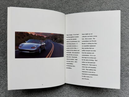 1997 Porsche Boxter Brochure - Image 2