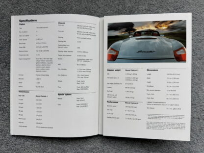 1997 Porsche Boxter Brochure - Image 18