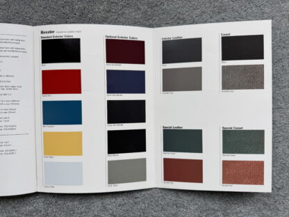 1997 Porsche Boxter Brochure - Image 19