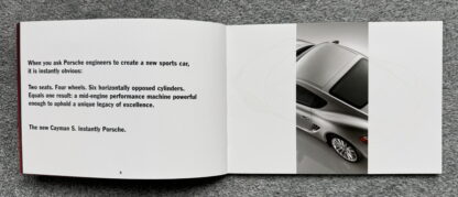 2006 Porsche Cayman S Brochure - Image 4
