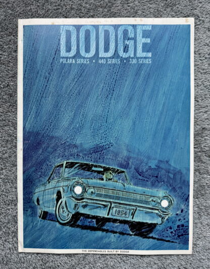 1964 Dodge Range Polara, 330, 440, 500 Brochure