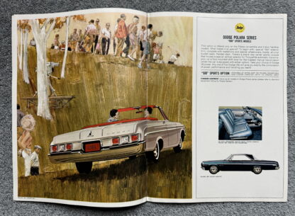 1964 Dodge Range Polara, 330, 440, 500 Brochure - Image 4