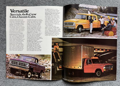 1971 Ford Pickup/Truck F100, F250, F350 Brochure - Image 7