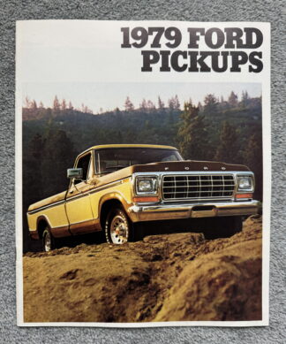 1979 Ford Pickup/Truck Ranger F100, F250, F350 Brochure