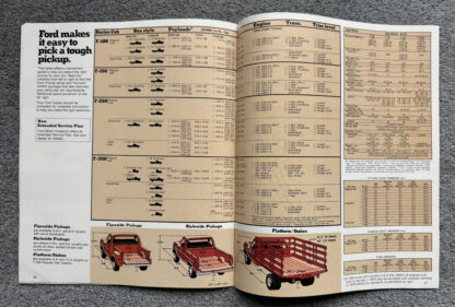 1979 Ford Pickup/Truck Ranger F100, F250, F350 Brochure - Image 9