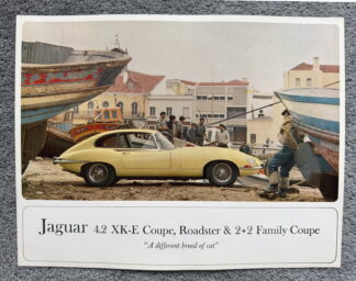 1967 Jaguar Series One 4.2 Litre E Type Brochure