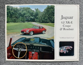 1966 Jaguar Series One 4.2 Litre E Type Brochure