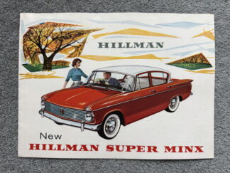 1961 Hillman Super Minx Brochure