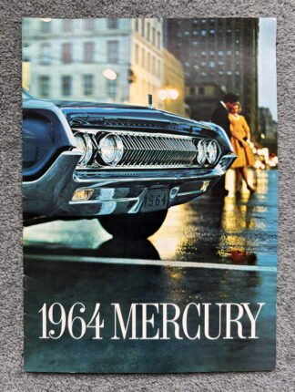 1964 Ford Mercury Park Lane, Montclair, Monterey Range Brochure