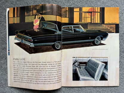 1964 Ford Mercury Park Lane, Montclair, Monterey Range Brochure - Image 3