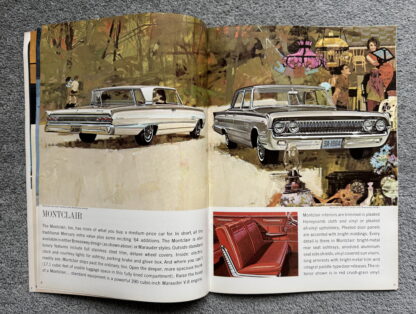 1964 Ford Mercury Park Lane, Montclair, Monterey Range Brochure - Image 5