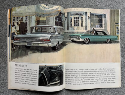 1964 Ford Mercury Park Lane, Montclair, Monterey Range Brochure - Image 6