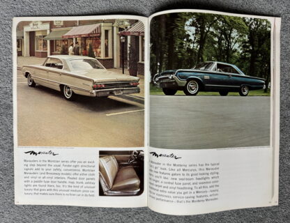 1964 Ford Mercury Park Lane, Montclair, Monterey Range Brochure - Image 8