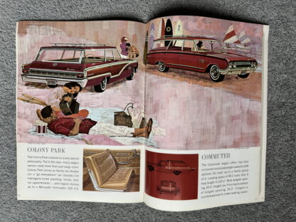 1964 Ford Mercury Park Lane, Montclair, Monterey Range Brochure - Image 9
