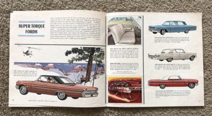 1963 Ford Range Brochure Falcon, Fairlane, Thunderbird, Galaxie, Wagons - Image 6