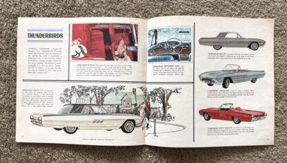 1963 Ford Range Brochure Falcon, Fairlane, Thunderbird, Galaxie, Wagons - Image 8