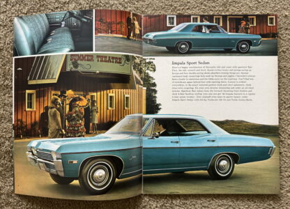 1968 Chevrolet Range Brochure Impala, Caprice, Bel Air, Biscayne - Image 3
