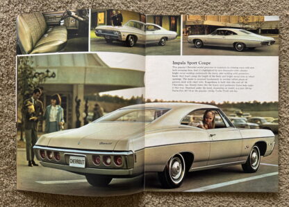 1968 Chevrolet Range Brochure Impala, Caprice, Bel Air, Biscayne - Image 4