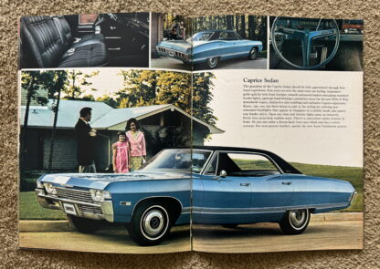 1968 Chevrolet Range Brochure Impala, Caprice, Bel Air, Biscayne - Image 9