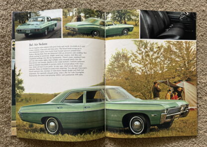 1968 Chevrolet Range Brochure Impala, Caprice, Bel Air, Biscayne - Image 10
