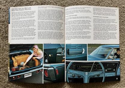 1968 Chevrolet Range Brochure Impala, Caprice, Bel Air, Biscayne - Image 12