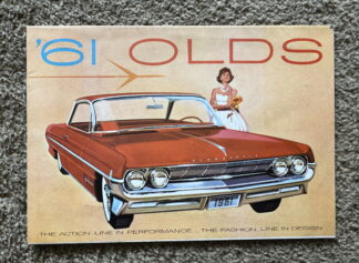 1961 Oldsmobile Range Brochure Classic 98, Super 88, Dynamic 88, F85 De Luxe