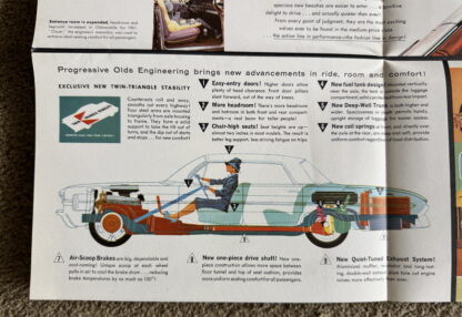 1961 Oldsmobile Range Brochure Classic 98, Super 88, Dynamic 88, F85 De Luxe - Image 4