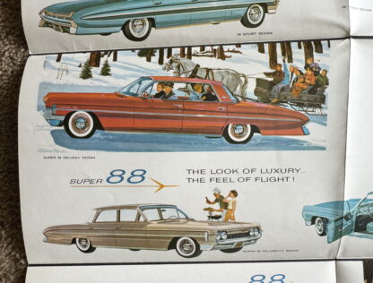 1961 Oldsmobile Range Brochure Classic 98, Super 88, Dynamic 88, F85 De Luxe - Image 11