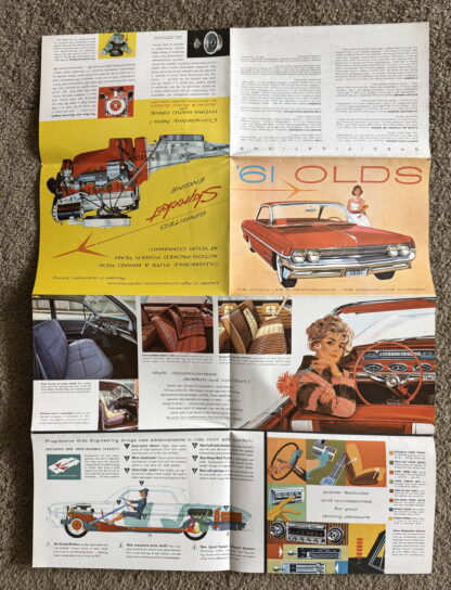 1961 Oldsmobile Range Brochure Classic 98, Super 88, Dynamic 88, F85 De Luxe - Image 17