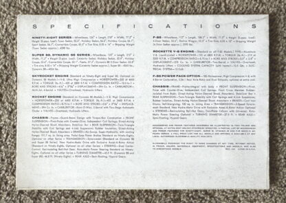 1961 Oldsmobile Range Brochure Classic 98, Super 88, Dynamic 88, F85 De Luxe - Image 18