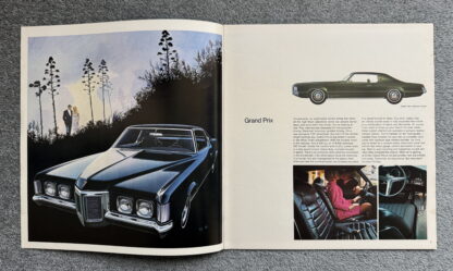 1969 Pontiac Range Brochure Firebird, GTO, Bonneville, Catalina, Grand Prix - Image 2