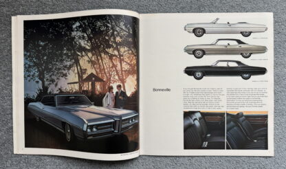1969 Pontiac Range Brochure Firebird, GTO, Bonneville, Catalina, Grand Prix - Image 4