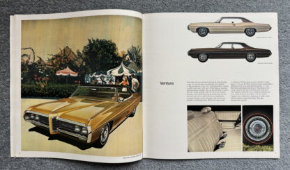 1969 Pontiac Range Brochure Firebird, GTO, Bonneville, Catalina, Grand Prix - Image 6