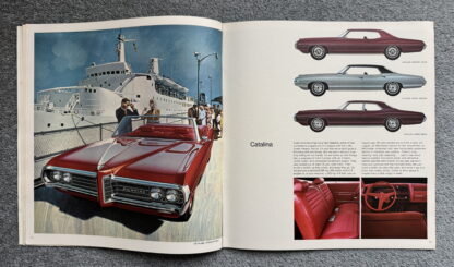 1969 Pontiac Range Brochure Firebird, GTO, Bonneville, Catalina, Grand Prix - Image 7