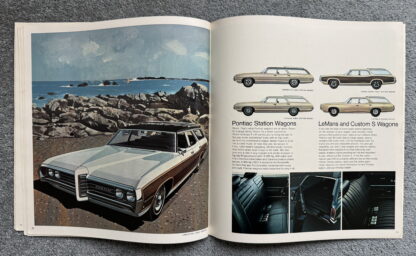 1969 Pontiac Range Brochure Firebird, GTO, Bonneville, Catalina, Grand Prix - Image 11