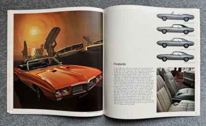 1969 Pontiac Range Brochure Firebird, GTO, Bonneville, Catalina, Grand Prix - Image 12