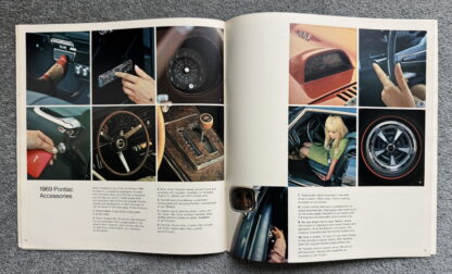1969 Pontiac Range Brochure Firebird, GTO, Bonneville, Catalina, Grand Prix - Image 13
