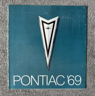 1969 Pontiac Range Brochure Firebird, GTO, Bonneville, Catalina, Grand Prix