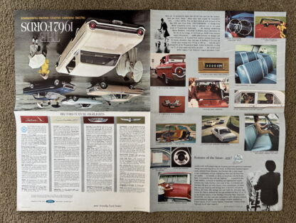 1962 Ford Range Brochure Fairlane, Falcon, Thunderbird, Galaxie, Wagons - Image 8